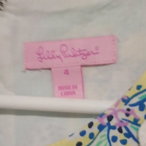 Lilly Pulitzer pretty summer dress size 4 - Picture 2 of 4